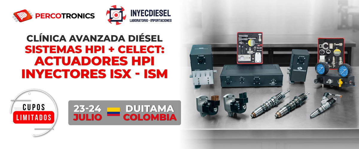 Capacitación en Sistemas HPI + CELECT: Actuadores HPI he Inyectores ISX - ISM